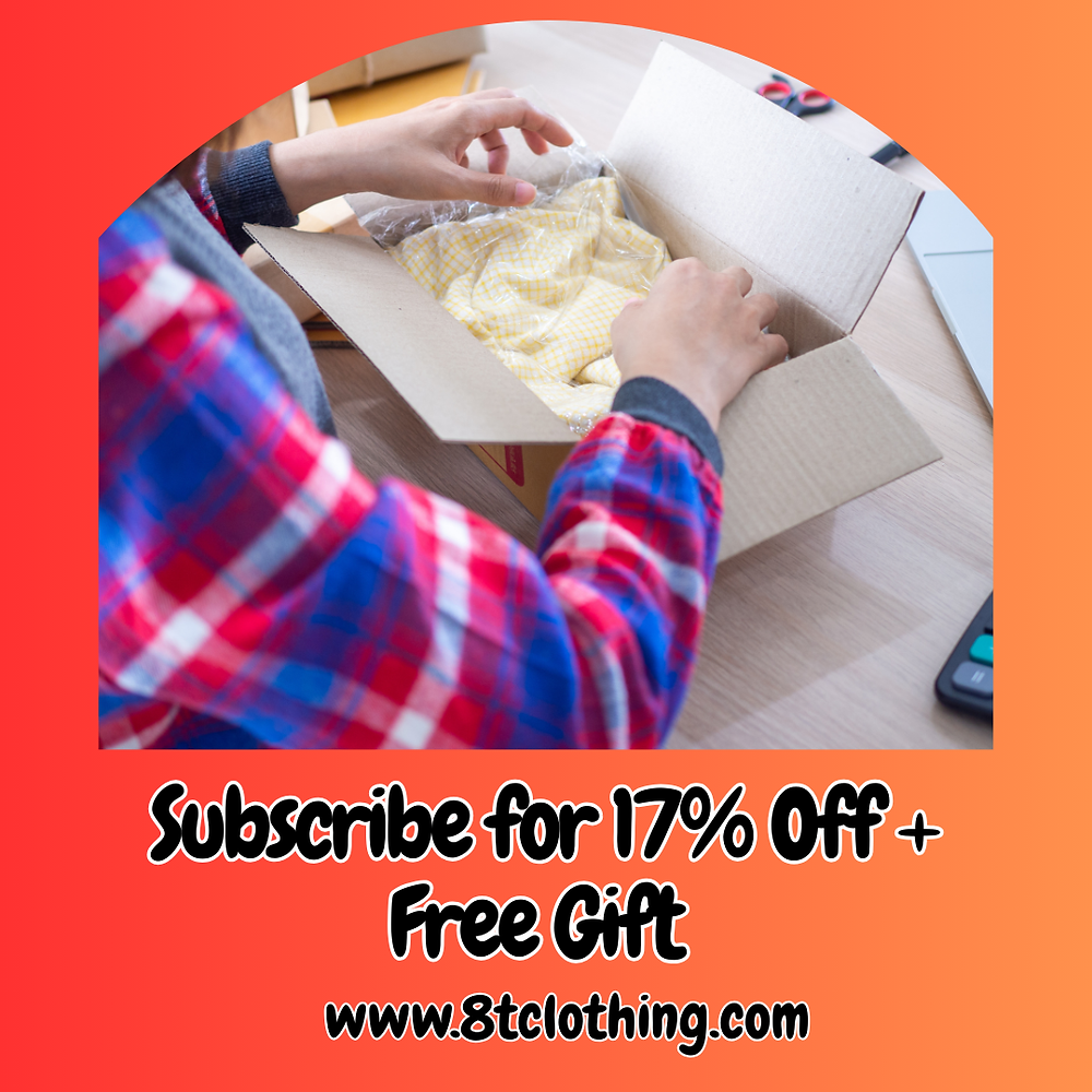 Unlock the 8T Clothing Lifestyle: Why Joining Our Email List is More Than Just a Subscription
